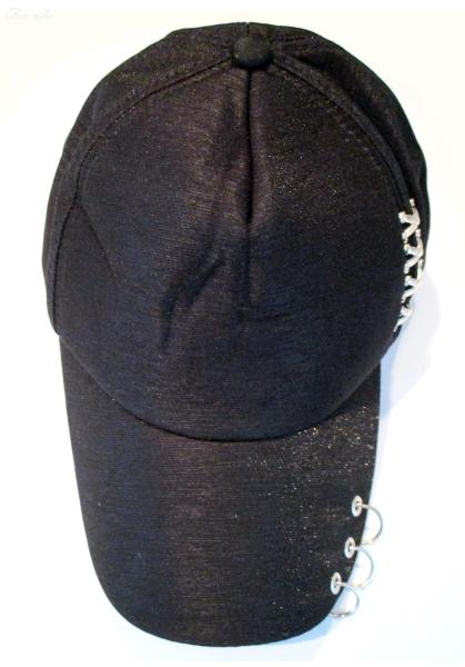 Black Metall Cap